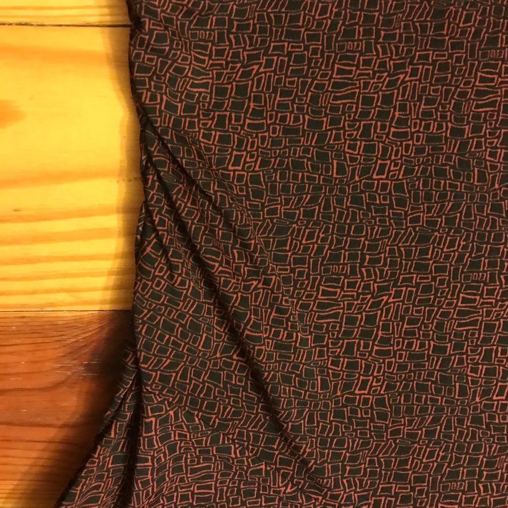 Mossimo Brown Black Geometric Dress, EUC, S - Picture 11 of 15